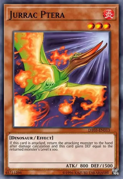 Jurrac Ptera | How to obtain, Decks & Usage Statistics | Duel Links Meta