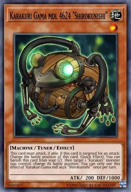 karakuri yugioh deck YU-GI-OH! - Shogun MDL 00 