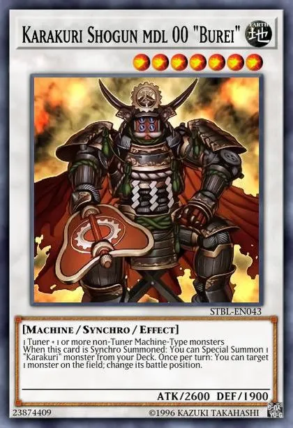 karakuri deck yugioh master duel Bruce main image 0