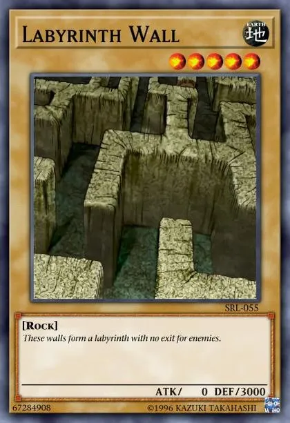 yugioh card labyrinth wall - MAZE-EN031 - Rare Labyrinth Wall SGX2-END02 Yugioh Card