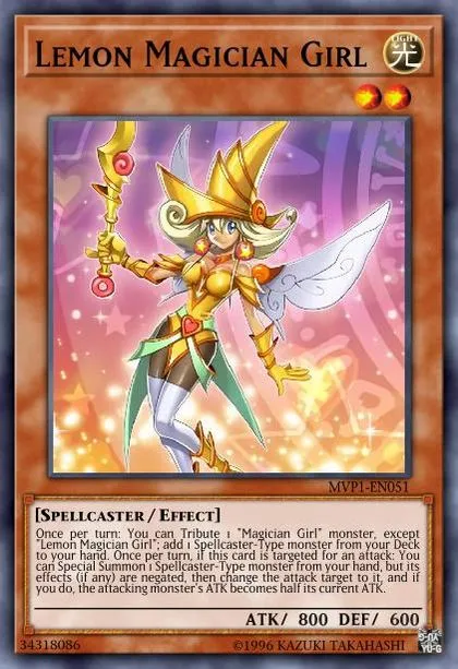 female spellcaster yugioh cards Yu-Gi-Oh! Dark Magician Girl the Dragon Knight - LEDD-ENA36 - Common - 1st Edition Lemon Magician Girl | How