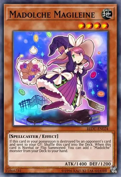 madolche yugioh deck CR05-AE053 Madolche Salon (SR)