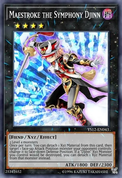 Maestroke the Symphony Djinn | How to obtain, Decks & Usage
