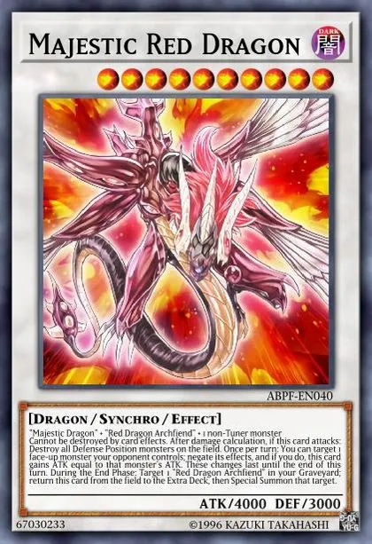 Majestic Red Dragon | How to obtain, Decks & Usage Statistics | Master Duel  Meta