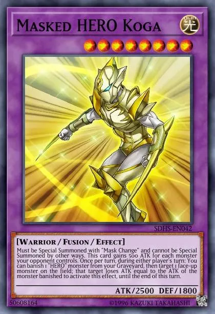 yugioh duel links masked hero deck Masked HERO Koga | How to obtain, Decks & Usage Statistics