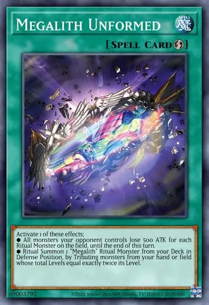 yugioh megalith deck DOOD-EN034 - Nortra Phulra - Unknown All cards will be carefully packed for safe transit YGOrganization | [Deck Recipe] Relinquished