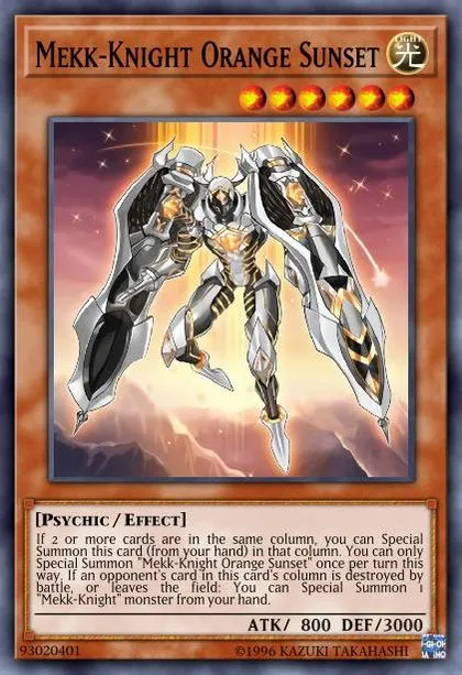 mekk knight deck yugioh Complete Custom for Yu-Gi-Oh! add 1 World Legacy card from your Deck to your hand "MEKK-KNIGHT DECK" DUEL LINKS RANKED