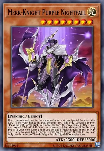 Mekk-Knight Crusadia Deck Breakdown | Guides, Decks & Usage Statistics |  Master Duel Meta