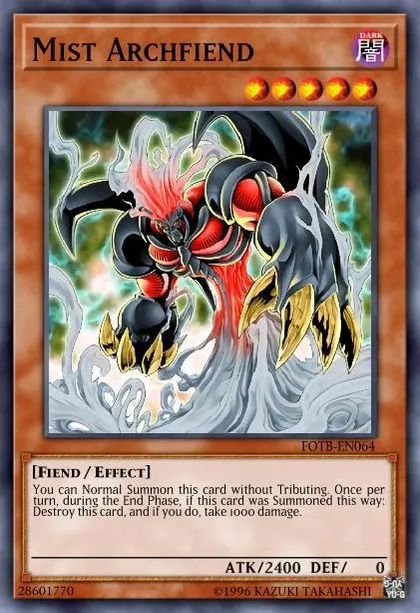 yugioh duel links archfiend deck Yugioh Chess Archfiend Deck 42 Card Anime GX Titan Terrorking Pandemonium Budget