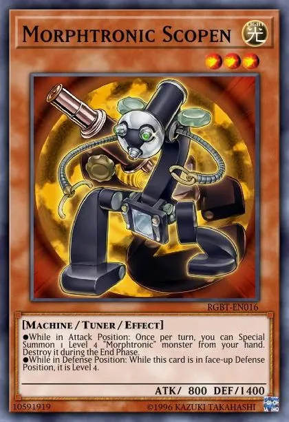 yugioh duel links morphtronic deck Morphtronic Scopen | How to obtain, Decks & Usage Statistics