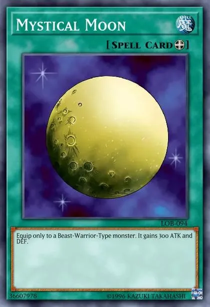 moon yugioh card Yu-Gi-Oh! - Book of (SDMA-EN023) - Structure Deck: Marik - 1st Edition If this card battles a monster Yu-Gi-Oh! Trading Card Game PHNI-EN043