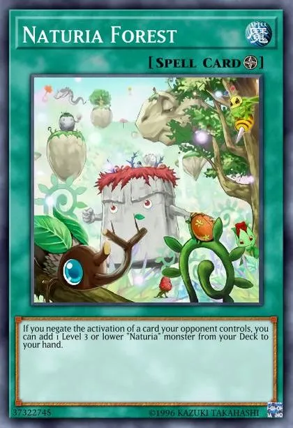 yugioh master duel naturia deck Generic Complete Custom for Yu-Gi-Oh! trading and collectible card game (TCG/CCG) My Naturia Yugioh Deck Profile