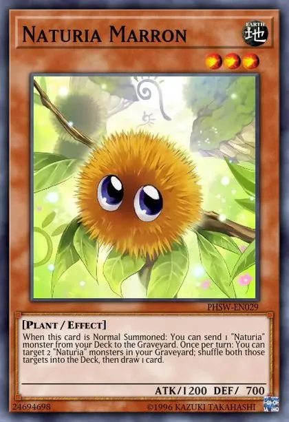 Naturia Marron | How to obtain, Decks & Usage Statistics | Duel Links Meta