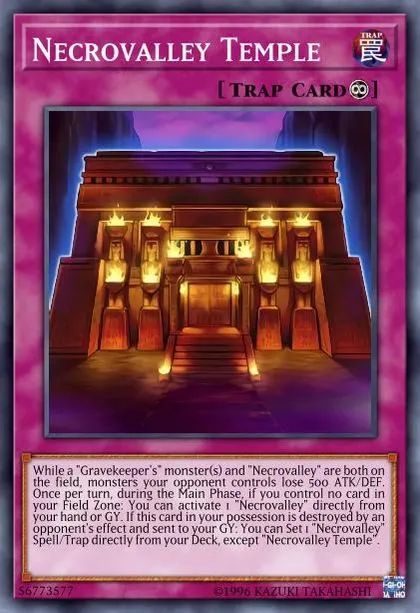 yugioh master duel necrovalley deck Complete Custom for Yu-Gi-Oh! 12-3 NecroValley/Dogmatika/Shaddoll Deck on Platinum.