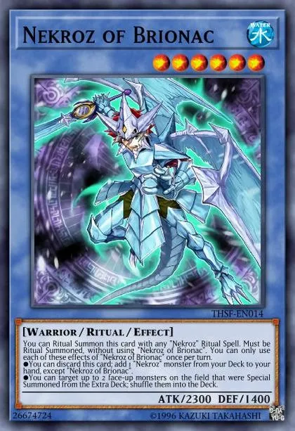yugioh nekroz deck 2018 Yu-Gi-Oh! - of Brionac - DUPO-EN086 - Ultra Rare - 1st Edition Nekroz Deck Breakdown | Guides,
