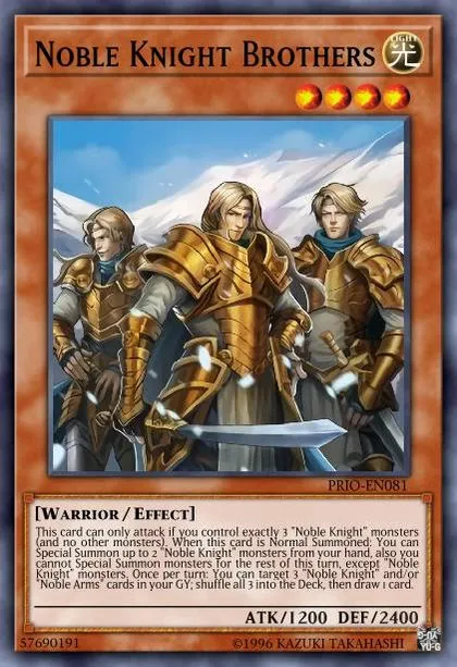yugioh duel link noble knight deck Pure Noble Knight Deck 2014 / Noble Knight, Noble Arms