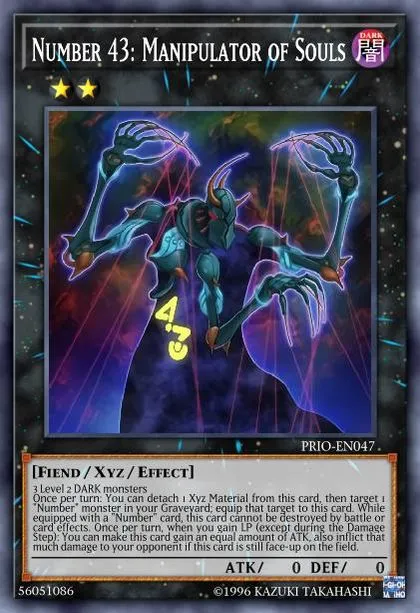 Number 43: Manipulator of Souls | How to obtain, Decks & Usage