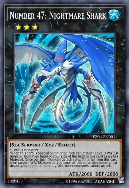 Number 47: Nightmare Shark | How to obtain, Decks & Usage