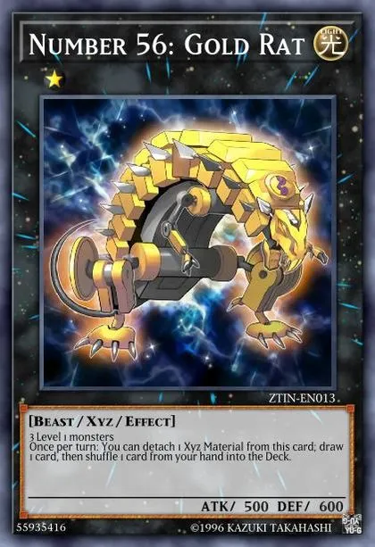 Number 56: Gold Rat | How to obtain, Decks & Usage Statistics | Master Duel  Meta