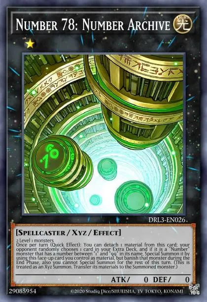 Number 78: Number Archive | How to obtain, Decks & Usage