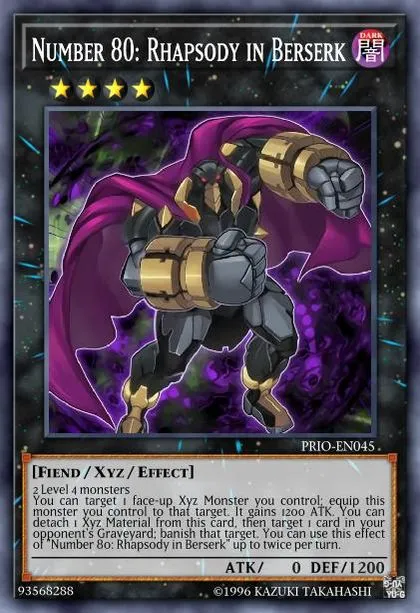 WHAT WE WANT×GeekField KATORI Number 80: Rhapsody in Berserk | How to obtain, Decks