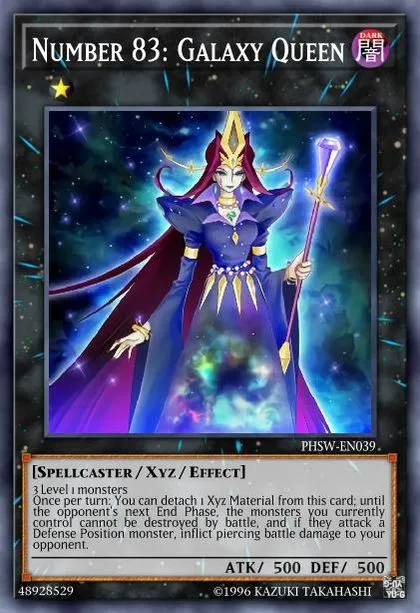 Number 83: Galaxy Queen | How to obtain, Decks & Usage