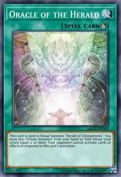 Oracle of the Herald | How to obtain, Decks & Usage Statistics | Master  Duel Meta