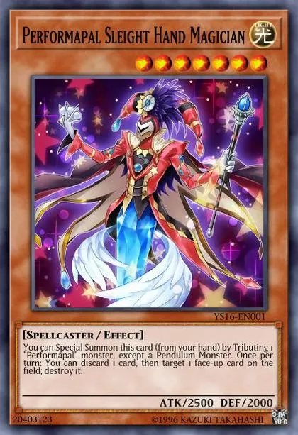 yugioh duel links performapal deck WITH NEW MONSTER CARD | Android Gameplay July 2024 All cards will be carefully packed for safe transit. Performapal Sleight Hand Magician |