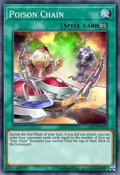 Poison Chain | How to obtain, Decks & Usage Statistics | Duel Links Meta