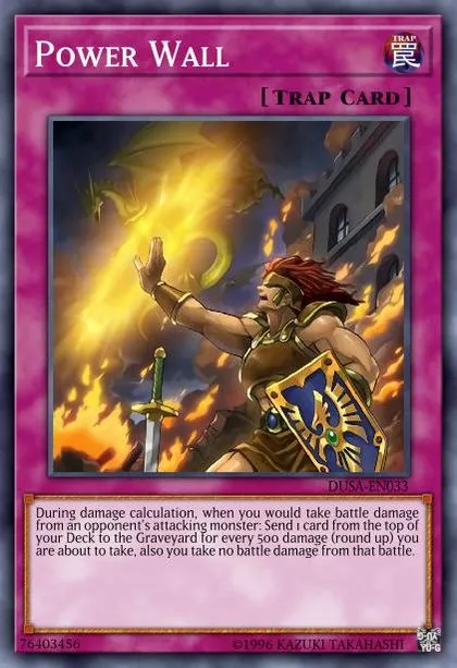 Power Wall | How to obtain, Decks & Usage Statistics | Master Duel Meta