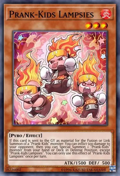 prankster deck yugioh Yu-Gi-Oh! - Prank-Kids Fansies - HISU-EN014 - Hidden Summoners - 1st Edition Mint / near mint condition trading card Prank-Kids Deck Breakdown | Guides,