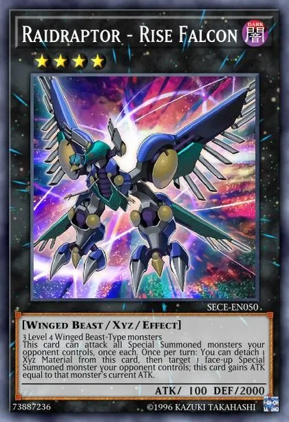 Raidraptor - Rise Falcon | How to obtain, Decks & Usage Statistics | Duel  Links Meta