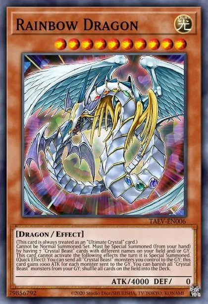 Rainbow Dragon | How to obtain, Decks & Usage Statistics | Master Duel Meta