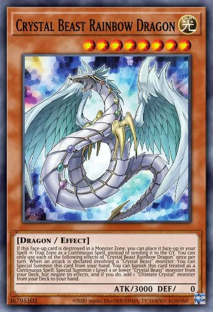 Crystal Beasts Deck Breakdown | Guides, Decks & Usage Statistics | Duel  Links Meta