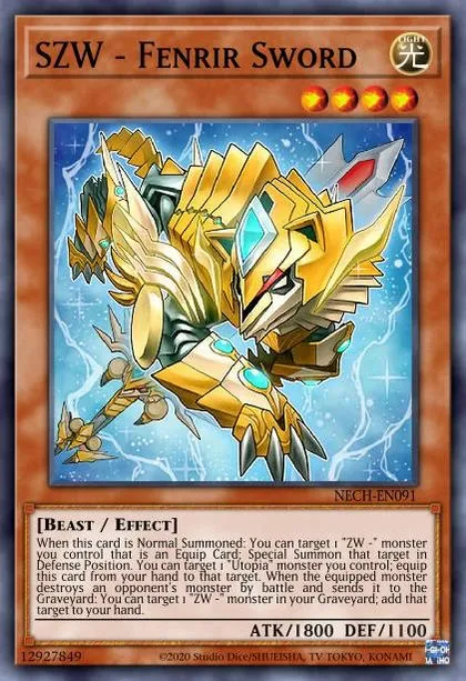 SZW - Fenrir Sword | How to obtain, Decks & Usage Statistics | Duel Links Meta SZW - Fenrir Sword | How to obtain, Decks & Usage Statistics | Duel Links Meta