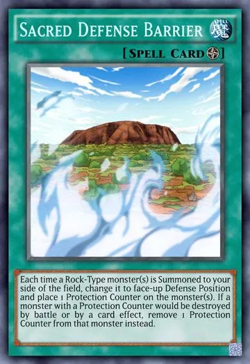 Sacred Defense Barrier | How to obtain, Decks & Usage Statistics | Master  Duel Meta