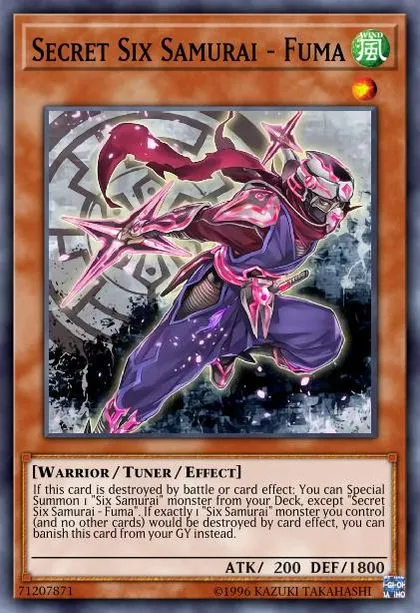 メダロットOCG サムライ プロモ Secret Six Samurai - Fuma | How to obtain, Decks & Usage