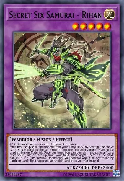 yugioh six samurai cards ALIN] Twitter Reveal