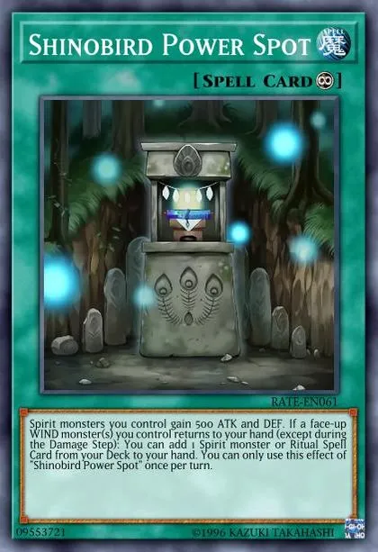 shinobird deck yugioh Power Spot | How to obtain, Decks & Usage Statistics Shinobird Deck 2023 - Yu-Gi-Oh!