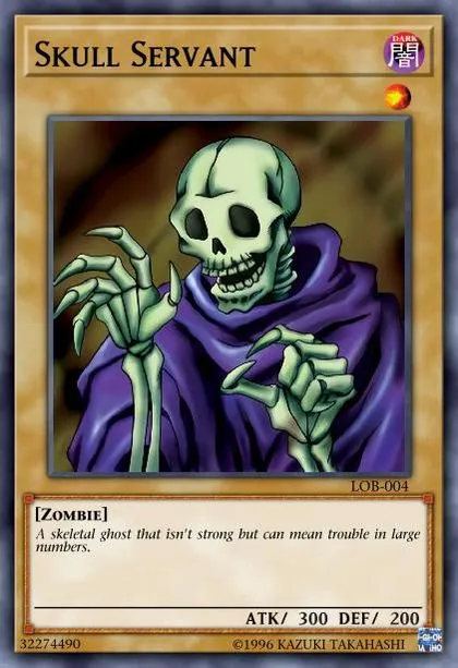ワイト デッキ 遊戯王 Skull Servant deck