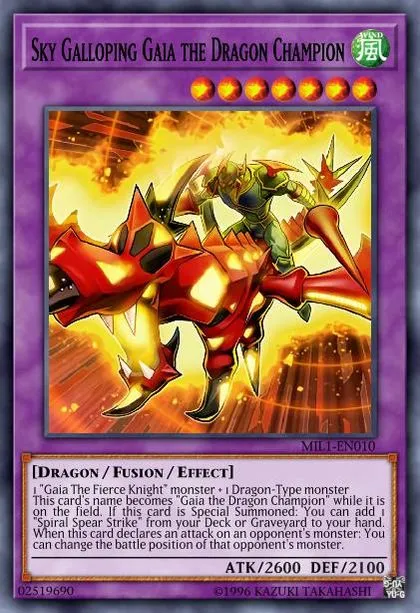 Gaia Deck from Ultrabadger | Master Duel Meta