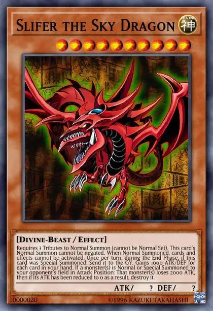 Slifer the Sky Dragon | How to obtain, Decks & Usage Statistics | Master  Duel Meta