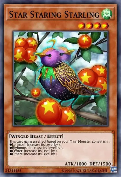Star Staring Starling | How to obtain, Decks & Usage Statistics | Master  Duel Meta