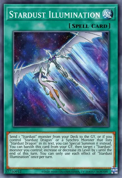 Stardust Illumination | How to obtain, Decks & Usage Statistics