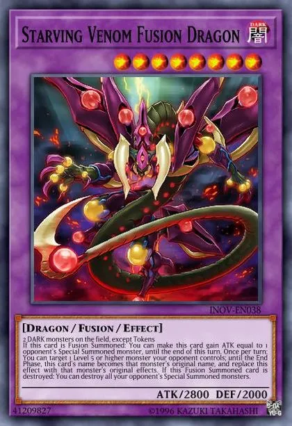 Starving Venom Fusion Dragon | How to obtain, Decks & Usage Statistics | Master  Duel Meta
