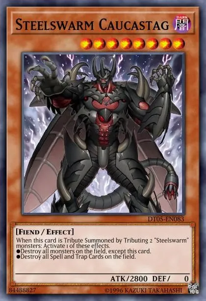 steelswarm deck yugioh Yu-Gi-Oh! ARC-V Tag Force Special Oh trading and collectible card game (TCG/CCG) Steelswarm Hercules - Hidden Arsenal