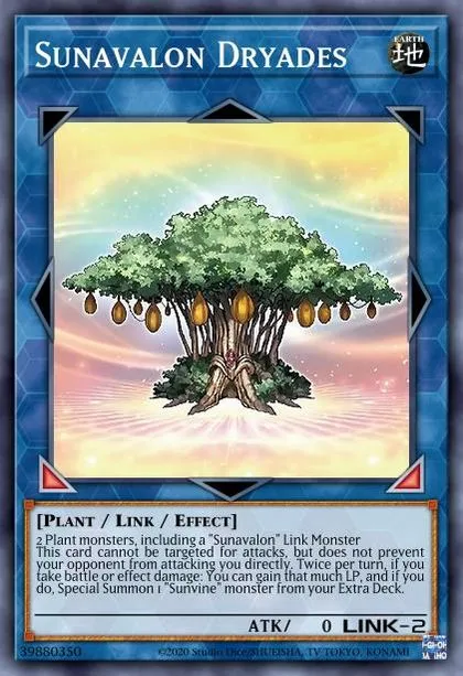 Sunavalon Dryades | How to obtain, Decks & Usage Statistics | Master Duel  Meta