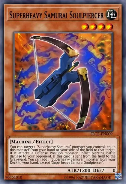 Superheavy Samurai Soulpiercer | How to obtain, Decks & Usage Statistics |  Master Duel Meta