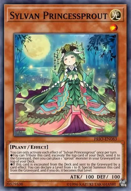 Sylvan Princessprout | How to obtain, Decks & Usage Statistics | Duel Links  Meta