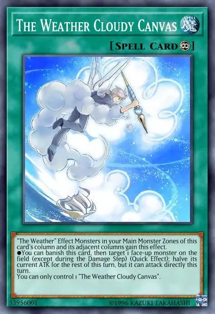 The Weather Cloudy Canvas | How to obtain, Decks & Usage Statistics | Duel Links Meta The Weather Cloudy Canvas | How to obtain, Decks & Usage Statistics | Duel Links Meta
